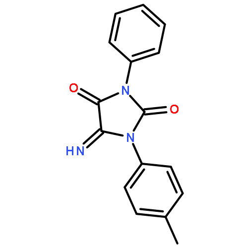 2,4-IMIDAZOLIDINEDIONE, 5-IMINO-1-(4-METHYLPHENYL)-3-PHENYL-