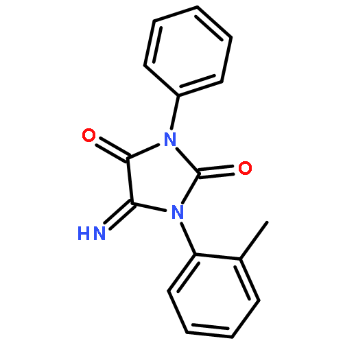 2,4-Imidazolidinedione, 5-imino-1-(2-methylphenyl)-3-phenyl-