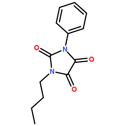 Imidazolidinetrione, butylphenyl-