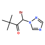 1-BROMO-3,3-DIMETHYL-1-(1,2,4-TRIAZOL-1-YL)BUTAN-2-ONE 