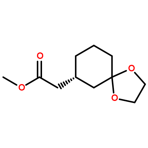 1,4-DIOXASPIRO[4.5]DECANE-7-ACETIC ACID, METHYL ESTER, (R)-