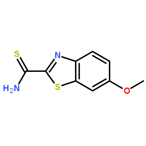 2-Benzothiazolecarbothioamide,6-methoxy-