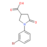 1-(3-BROMOPHENYL)-5-OXOPYRROLIDINE-3-CARBOXYLIC ACID