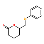 2H-PYRAN-2-ONE, TETRAHYDRO-6-[(PHENYLSELENO)METHYL]-