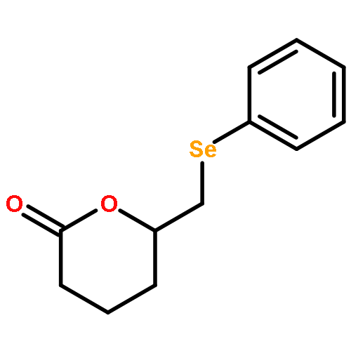 2H-PYRAN-2-ONE, TETRAHYDRO-6-[(PHENYLSELENO)METHYL]-