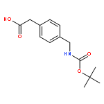 4-BOC-AMINOMETHYLPHENYLACETIC ACID 