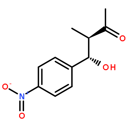 2-Butanone, 4-hydroxy-3-methyl-4-(4-nitrophenyl)-, (3R,4S)-rel-