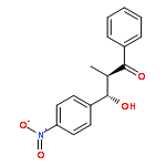 1-PROPANONE, 3-HYDROXY-2-METHYL-3-(4-NITROPHENYL)-1-PHENYL-, (R*,S*)-