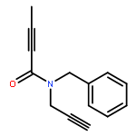 2-Butynamide, N-(phenylmethyl)-N-2-propynyl-