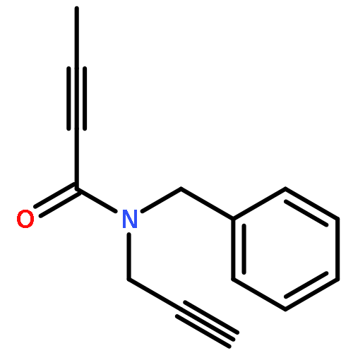 2-Butynamide, N-(phenylmethyl)-N-2-propynyl-