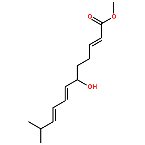 2,7,9-Dodecatrienoic acid, 6-hydroxy-11-methyl-, methyl ester, (E,E,E)-