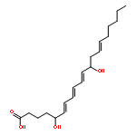 6,8,10,14-Eicosatetraenoicacid, 5,12-dihydroxy-, (5S,6E,8E,10E,12S,14Z)-