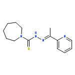 1H-AZEPINE-1-CARBOTHIOIC ACID, HEXAHYDRO-, [1-(2- PYRIDINYL)ETHYLIDENE]HYDRAZIDE 