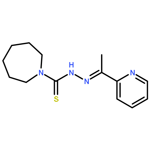 1H-AZEPINE-1-CARBOTHIOIC ACID, HEXAHYDRO-, [1-(2- PYRIDINYL)ETHYLIDENE]HYDRAZIDE 