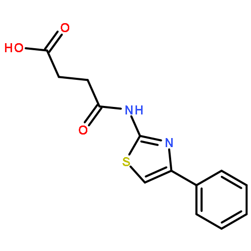 4-oxo-4-[(4-phenyl-1,3-thiazol-2-yl)amino]butanoic acid