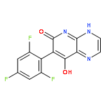 8-HYDROXY-7-(2,4,6-TRIFLUOROPHENYL)-5H-PYRIDO[2,3-B]PYRAZIN-6-ONE 