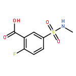 2-Fluoro-5-methylsulfamoyl-benzoic acid