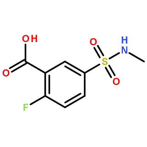 2-Fluoro-5-methylsulfamoyl-benzoic acid