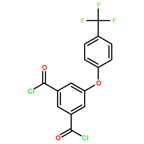 1,3-BENZENEDICARBONYL DICHLORIDE, 5-[4-(TRIFLUOROMETHYL)PHENOXY]-