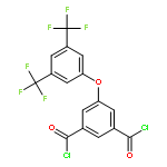 1,3-BENZENEDICARBONYL DICHLORIDE, 5-[3,5-BIS(TRIFLUOROMETHYL)PHENOXY]-