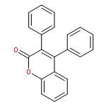 2H-1-BENZOPYRAN-2-ONE, 3,4-DIPHENYL-