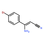 2-PROPENENITRILE, 3-AMINO-3-(4-BROMOPHENYL)-