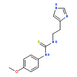 Thiourea, N-[2-(1H-imidazol-4-yl)ethyl]-N'-(4-methoxyphenyl)-