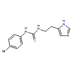 Thiourea, N-(4-bromophenyl)-N'-[2-(1H-imidazol-4-yl)ethyl]-