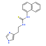 Thiourea, N-[2-(1H-imidazol-4-yl)ethyl]-N'-1-naphthalenyl-