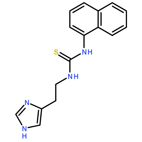 Thiourea, N-[2-(1H-imidazol-4-yl)ethyl]-N'-1-naphthalenyl-