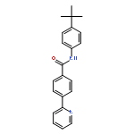 Benzamide, N-[4-(1,1-dimethylethyl)phenyl]-4-(2-pyridinyl)-