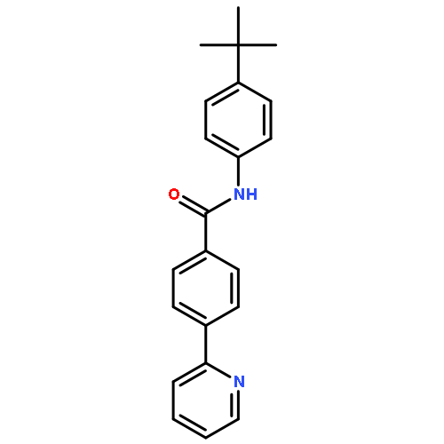 Benzamide, N-[4-(1,1-dimethylethyl)phenyl]-4-(2-pyridinyl)-