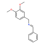 N-[(3,4-DIMETHOXYPHENYL)METHYL]-1-PHENYLMETHANIMINE 