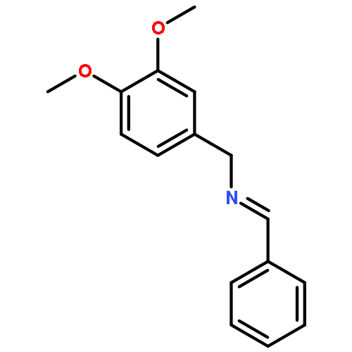 N-[(3,4-DIMETHOXYPHENYL)METHYL]-1-PHENYLMETHANIMINE 