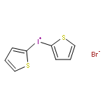 Iodonium, di-2-thienyl-, bromide