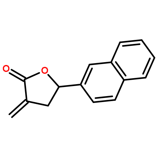 2(3H)-FURANONE, DIHYDRO-3-METHYLENE-5-(2-NAPHTHALENYL)-