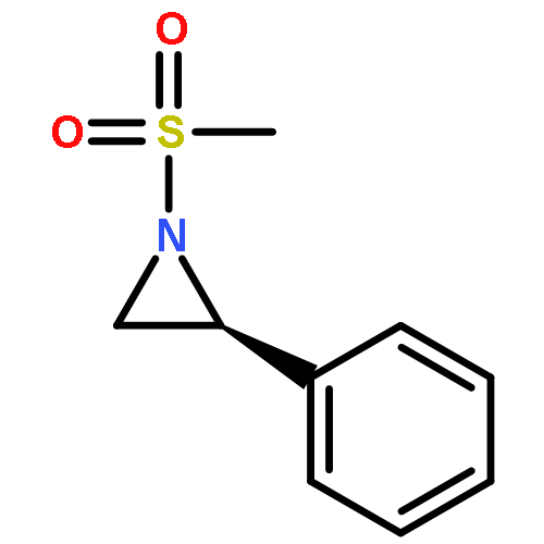 Aziridine, 1-(methylsulfonyl)-2-phenyl-, (2S)-