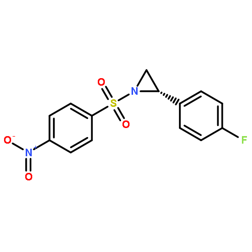 AZIRIDINE, 2-(4-FLUOROPHENYL)-1-[(4-NITROPHENYL)SULFONYL]-, (2S)-