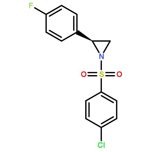 Aziridine, 1-[(4-chlorophenyl)sulfonyl]-2-(4-fluorophenyl)-, (2S)-