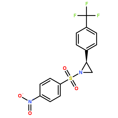 AZIRIDINE, 1-[(4-NITROPHENYL)SULFONYL]-2-[4-(TRIFLUOROMETHYL)PHENYL]-, (2S)-