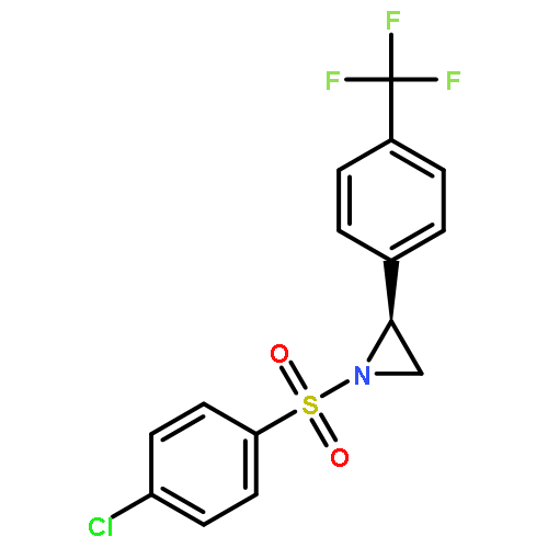 Aziridine, 1-[(4-chlorophenyl)sulfonyl]-2-[4-(trifluoromethyl)phenyl]-, (2S)-