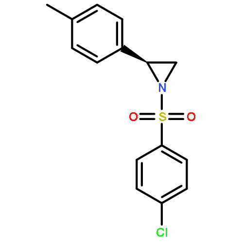 AZIRIDINE, 1-[(4-CHLOROPHENYL)SULFONYL]-2-(4-METHYLPHENYL)-, (2S)-