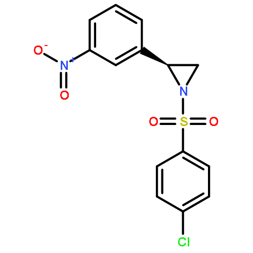 Aziridine, 1-[(4-chlorophenyl)sulfonyl]-2-(3-nitrophenyl)-, (2S)-