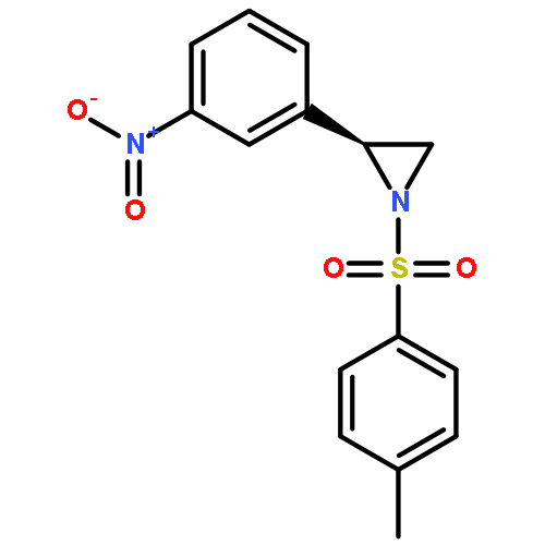 AZIRIDINE, 1-[(4-METHYLPHENYL)SULFONYL]-2-(3-NITROPHENYL)-, (2S)-