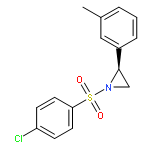 AZIRIDINE, 1-[(4-CHLOROPHENYL)SULFONYL]-2-(3-METHYLPHENYL)-, (2S)-