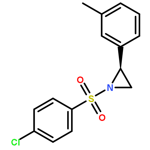 AZIRIDINE, 1-[(4-CHLOROPHENYL)SULFONYL]-2-(3-METHYLPHENYL)-, (2S)-