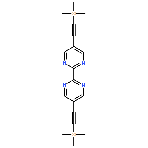 2,2'-Bipyrimidine, 5,5'-bis[(trimethylsilyl)ethynyl]-