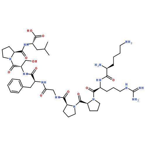 (DES-ARG10,LEU9)-KALLIDIN 