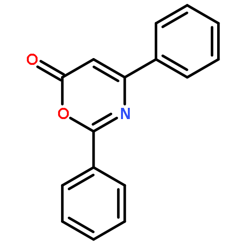 6H-1,3-Oxazin-6-one, 2,4-diphenyl-