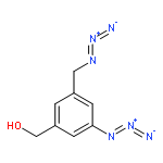 Benzenemethanol, 3-azido-5-(azidomethyl)-